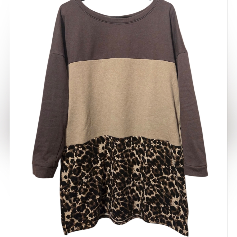 Brown Knit Sweater